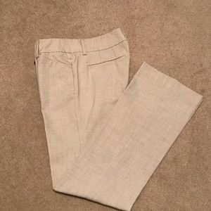 New York & Company tan bootcut dress pants